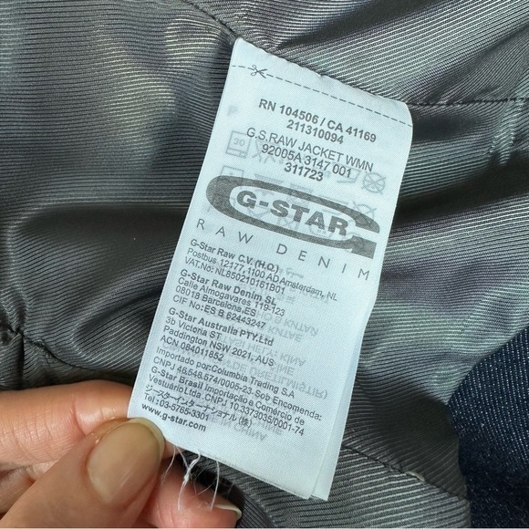 G-Star Raw Military Slim Jacket Size S - Picture 12 of 13